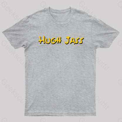 Hugh Jass Nerd T-Shirt Grey / S