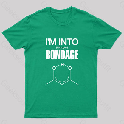 Hydrogen Bondage Nerd T-Shirt Green / S