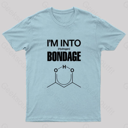 Hydrogen Bondage Nerd T-Shirt Light Blue / S