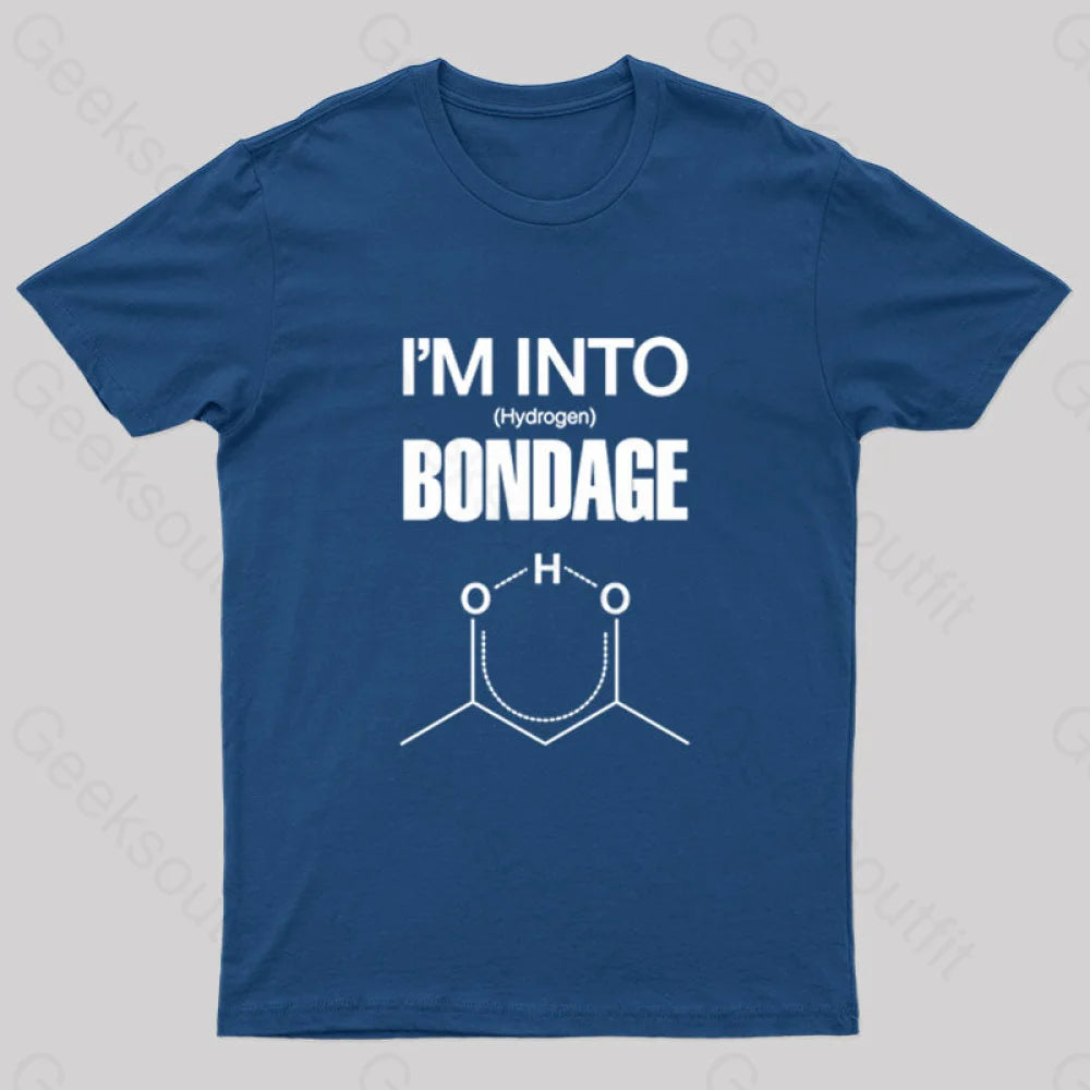 Hydrogen Bondage Nerd T-Shirt Navy / S