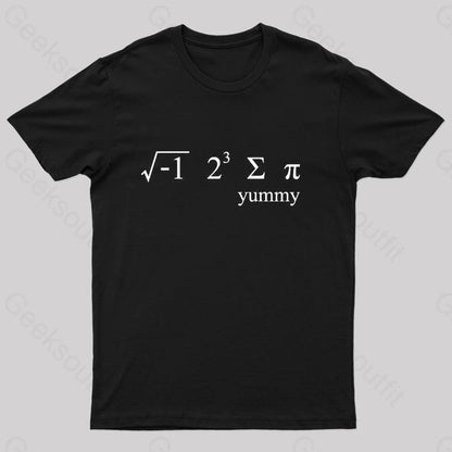 I 8 Sum Pi Geek T-Shirt Black / S