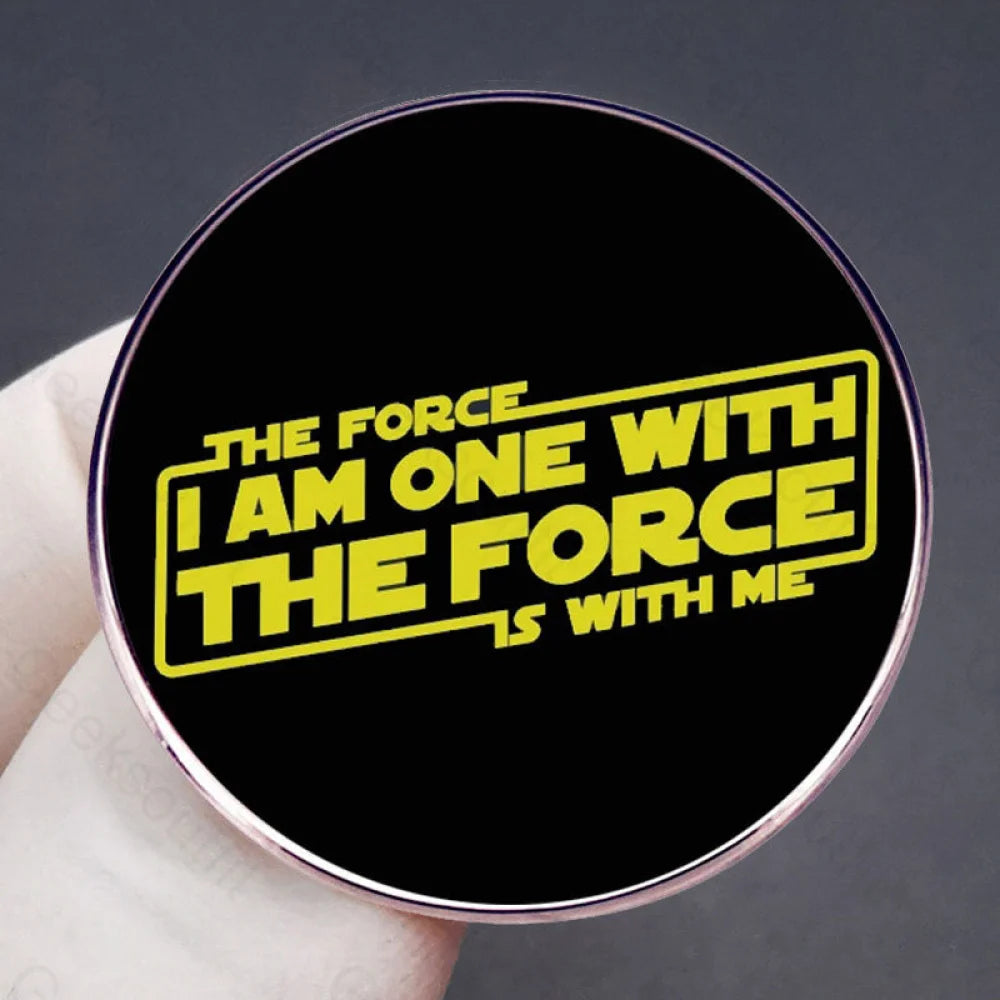 I Am One With The Force Pins