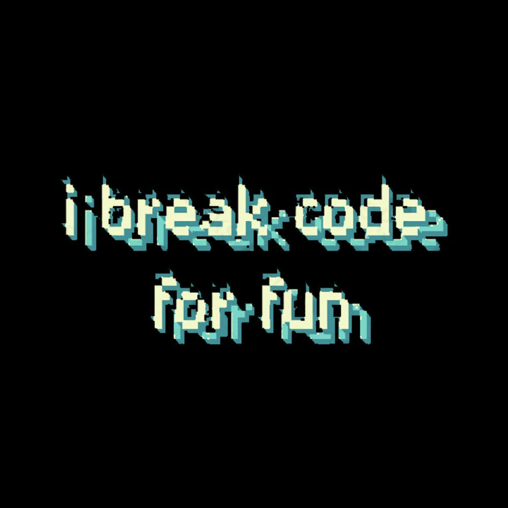 I Break Code For Fun Nerd T-Shirt