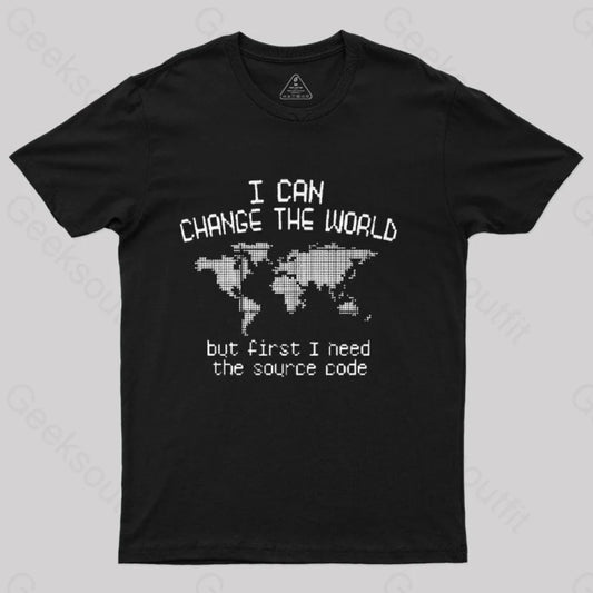 I Can Change The World T-Shirt Black / S