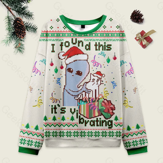 I Found This White Ugly Christmas Sweater Men’s Style-S