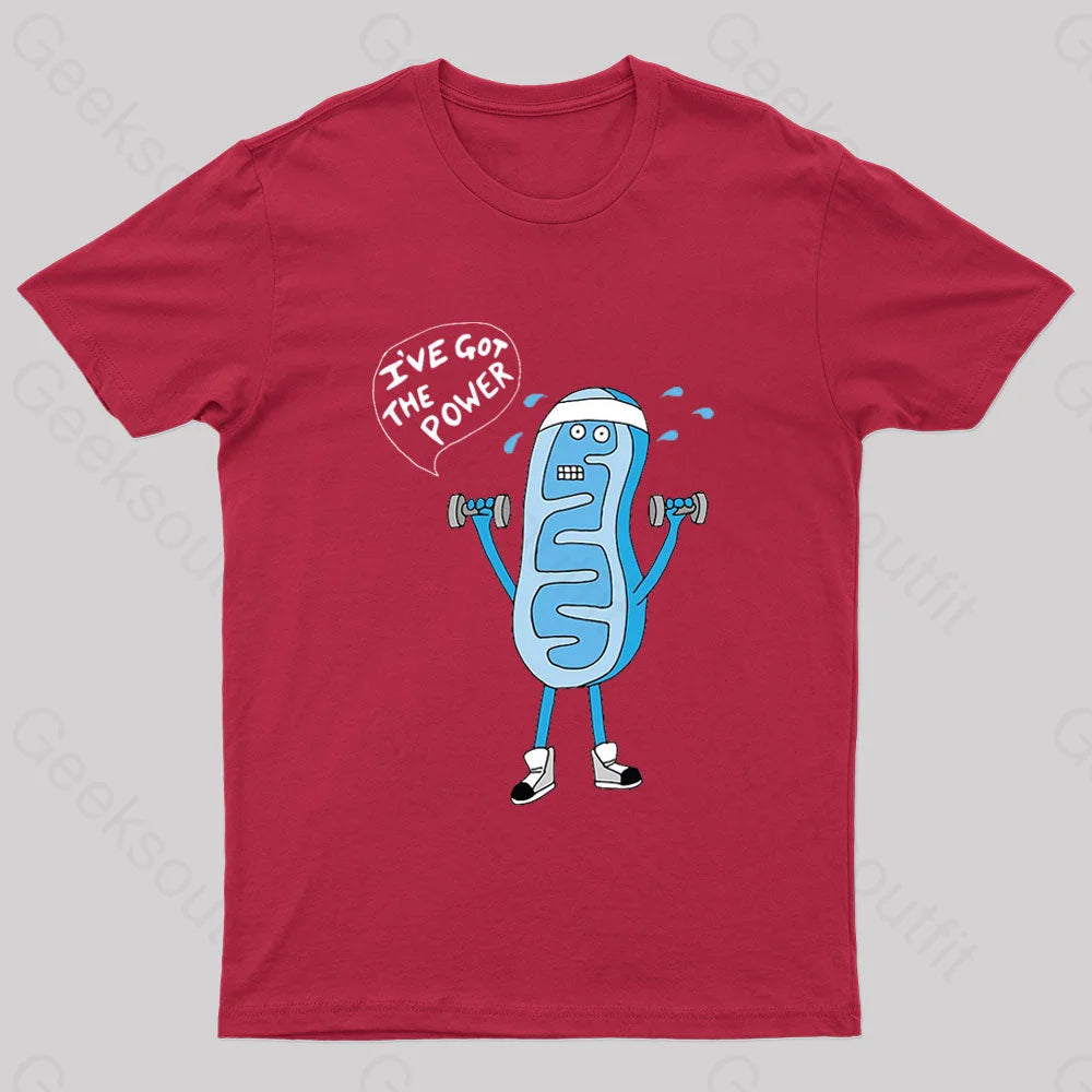 I Have Got The Power Nerd T-Shirt Red / S