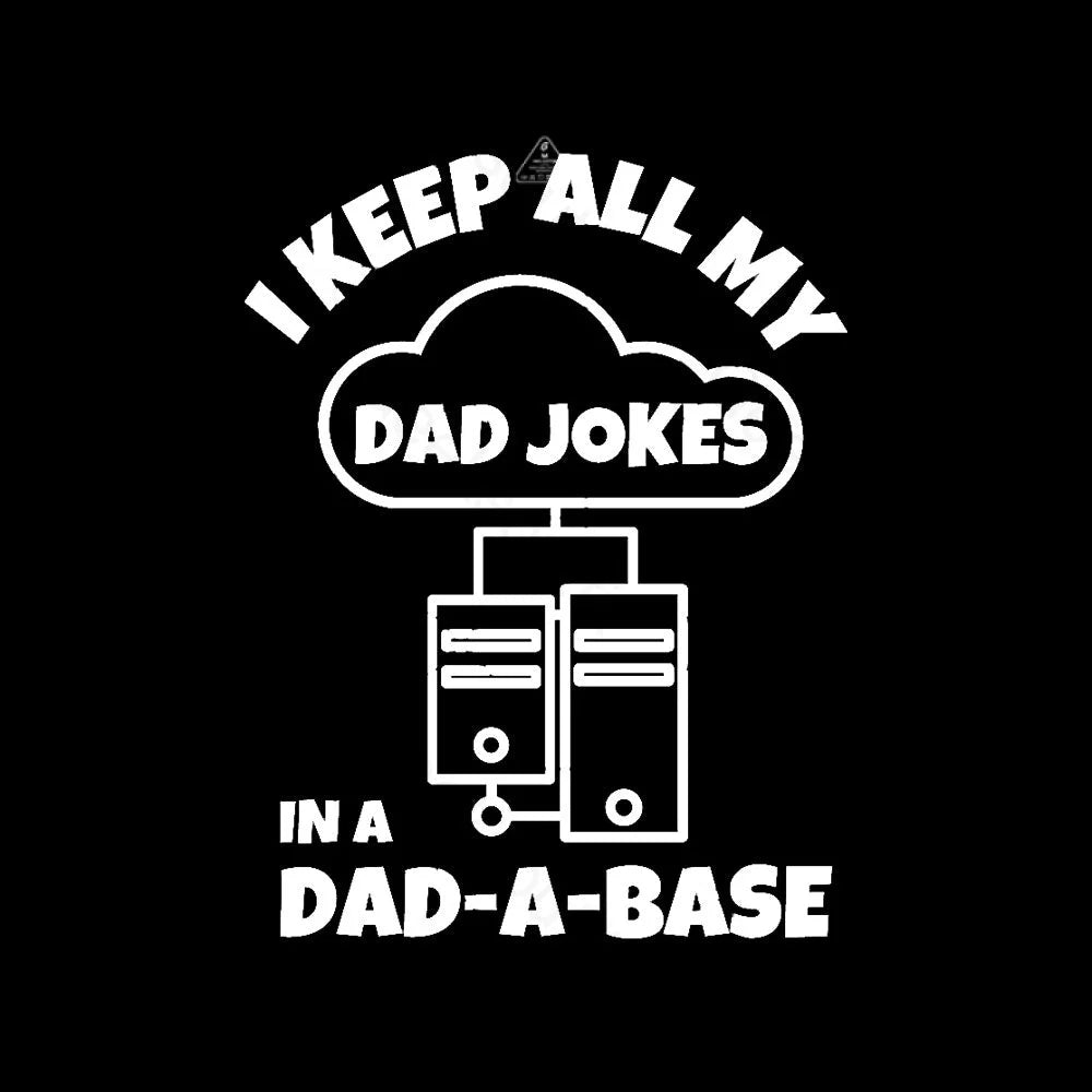 I Keep All My Dad Jokes Geek T-Shirt