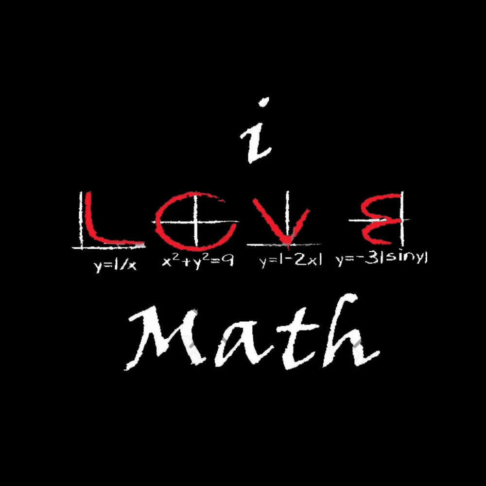 I Love Maths Geek T-Shirt