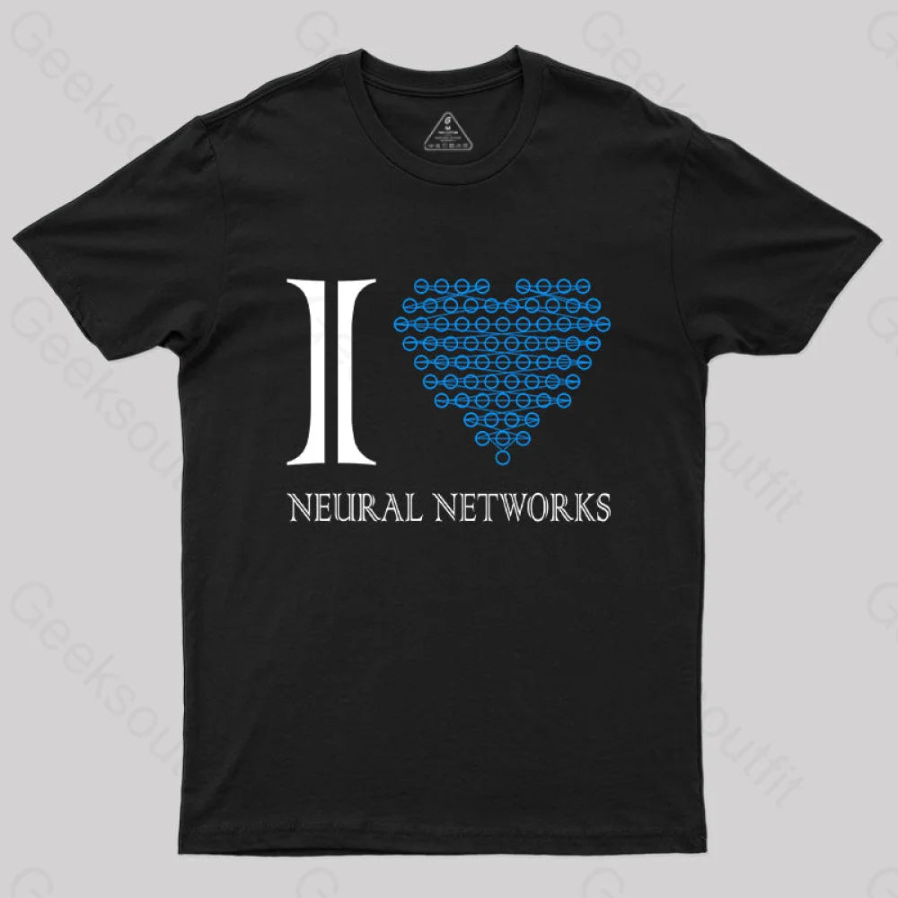 I Neural Networks T-Shirt Black / S Yc