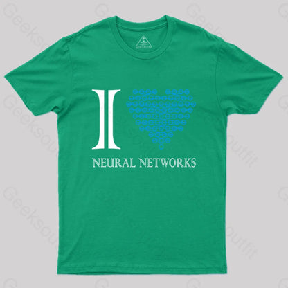 I Neural Networks T-Shirt Green / S Yc