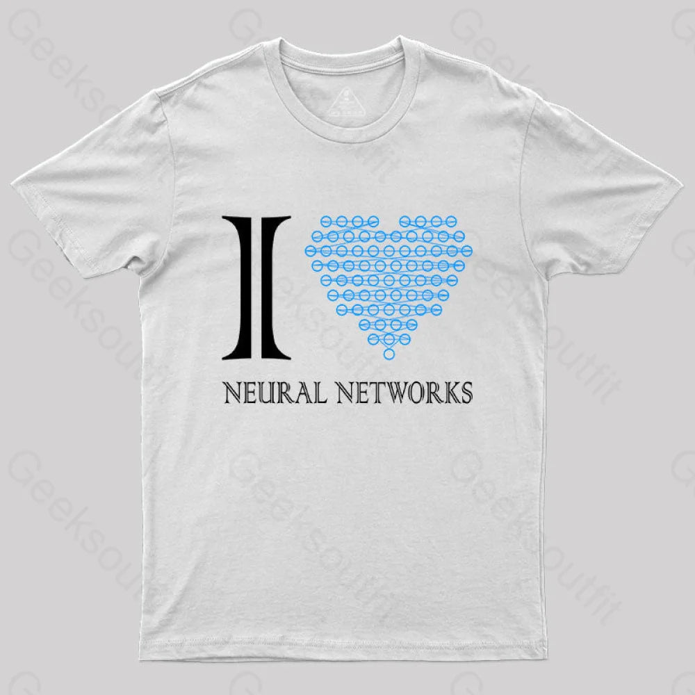 I Neural Networks T-Shirt White / S Yc