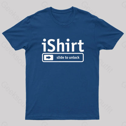 I Shirt Nerd T-Shirt Navy / S