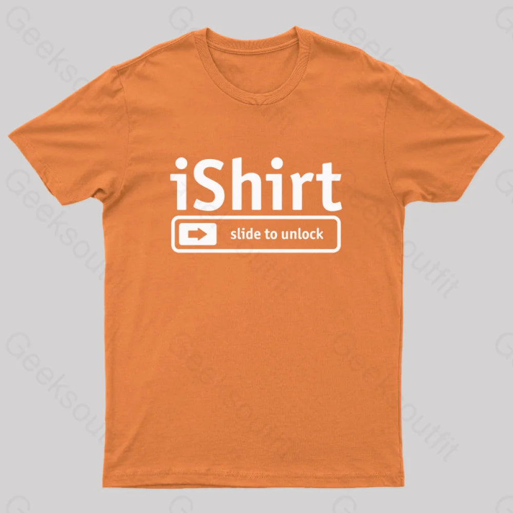 I Shirt Nerd T-Shirt Orange / S