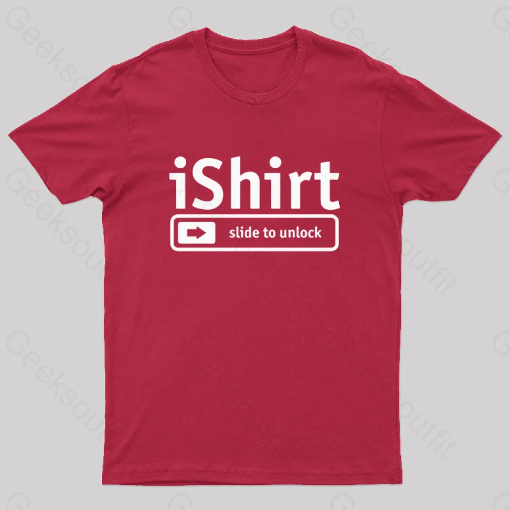 I Shirt Nerd T-Shirt Red / S