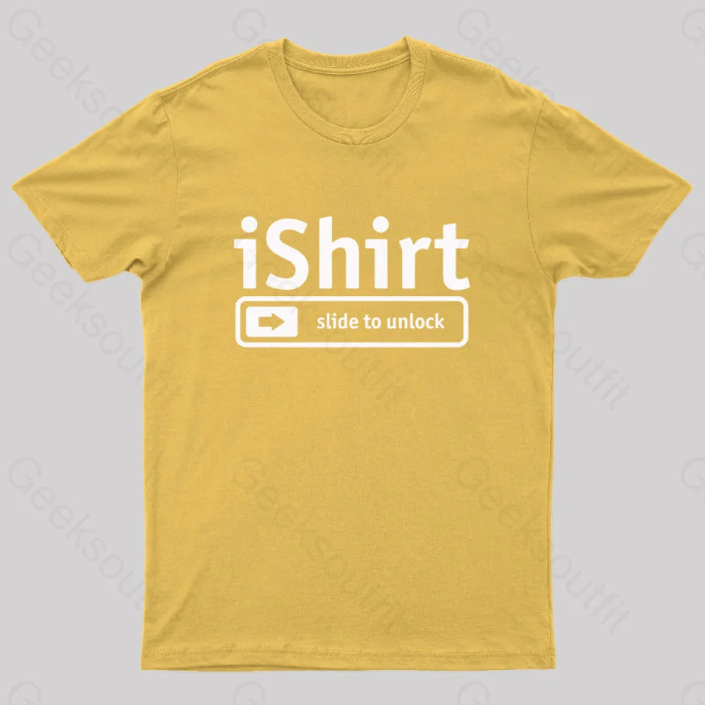 I Shirt Nerd T-Shirt Yellow / S