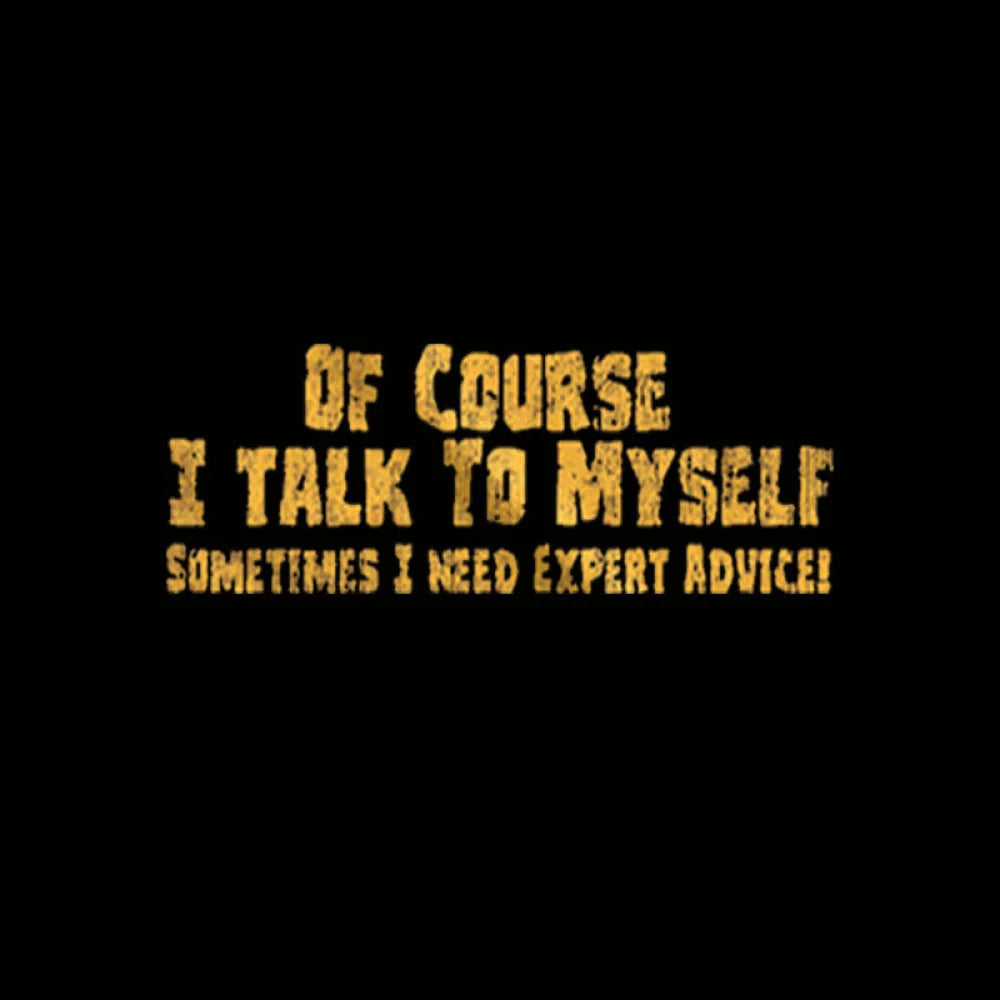 I Talk To Myself Geek T-Shirt