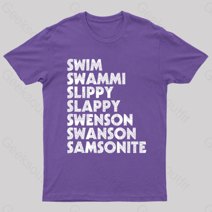 I Was Way Off! T-Shirt Purple / S