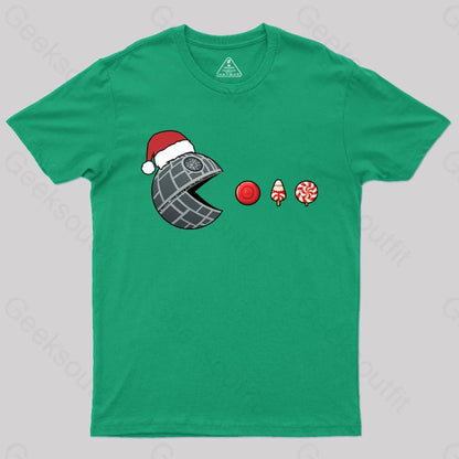 Ice Cream Marry Christmas T-Shirt Army Green / S Yc