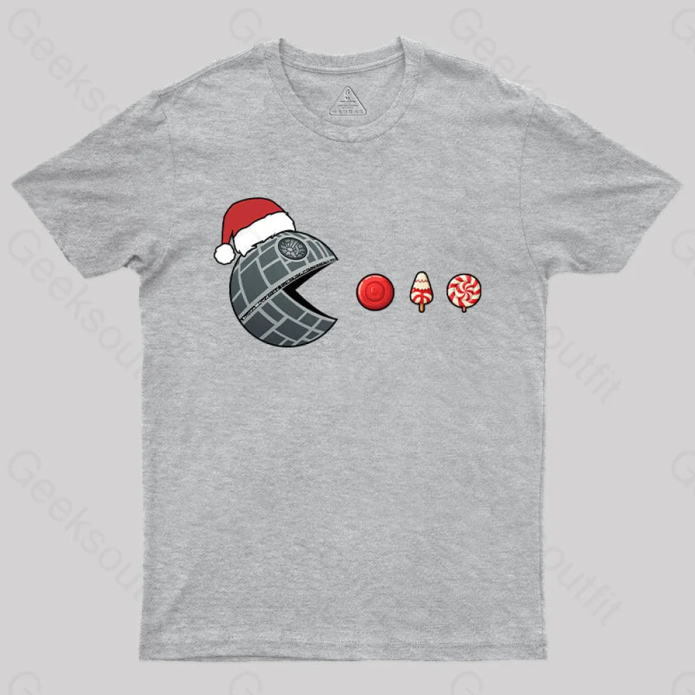 Ice Cream Marry Christmas T-Shirt Grey / S Yc