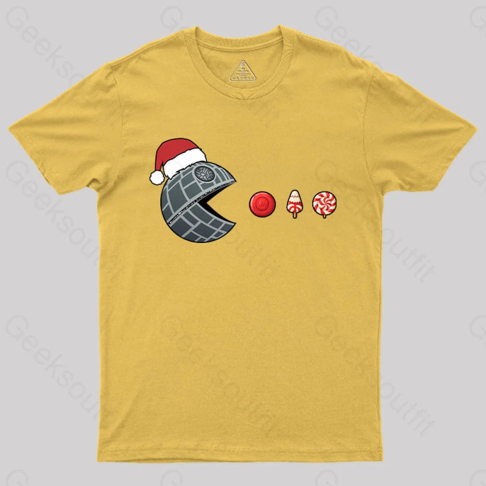 Ice Cream Marry Christmas T-Shirt Yellow / S Yc