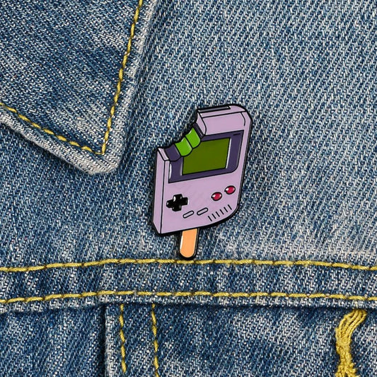 Ice Game Boy Enamel Pins - Geeksoutfit