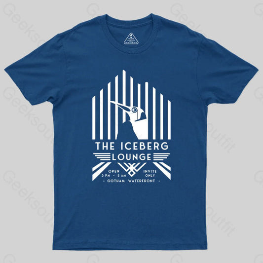 Iceberg Lounge-The Penguin T-Shirt Navy / S