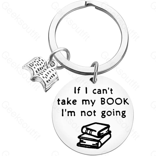 If Can’t Take My Book Keychain Book