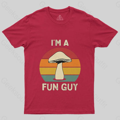 I'm a Fun Guy Funny Fungi Mushroom T-Shirt - Geeksoutfit