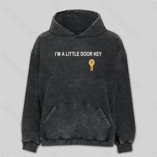 I’m A Little Door Key Washed Hoodie M