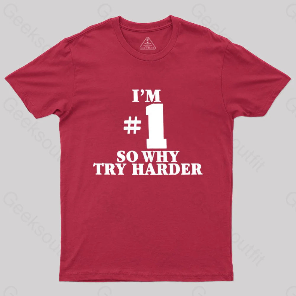 I’m Number 1 T-Shirt Red / S