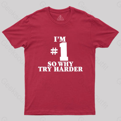 I’m Number 1 T-Shirt Red / S