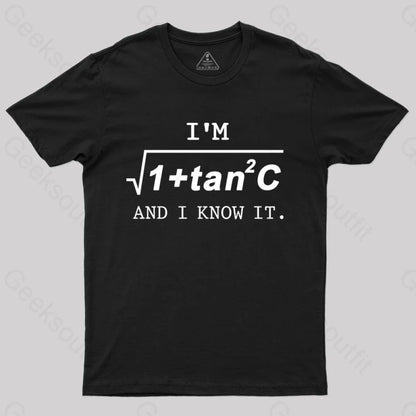 I’m Sec(C) T-Shirt Black / S Yc