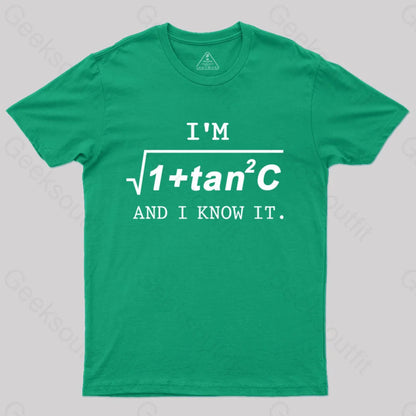 I’m Sec(C) T-Shirt Green / S Yc