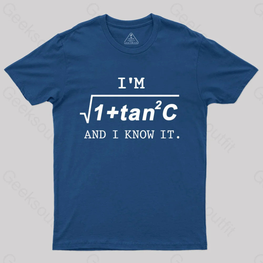 I’m Sec(C) T-Shirt Navy / S Yc