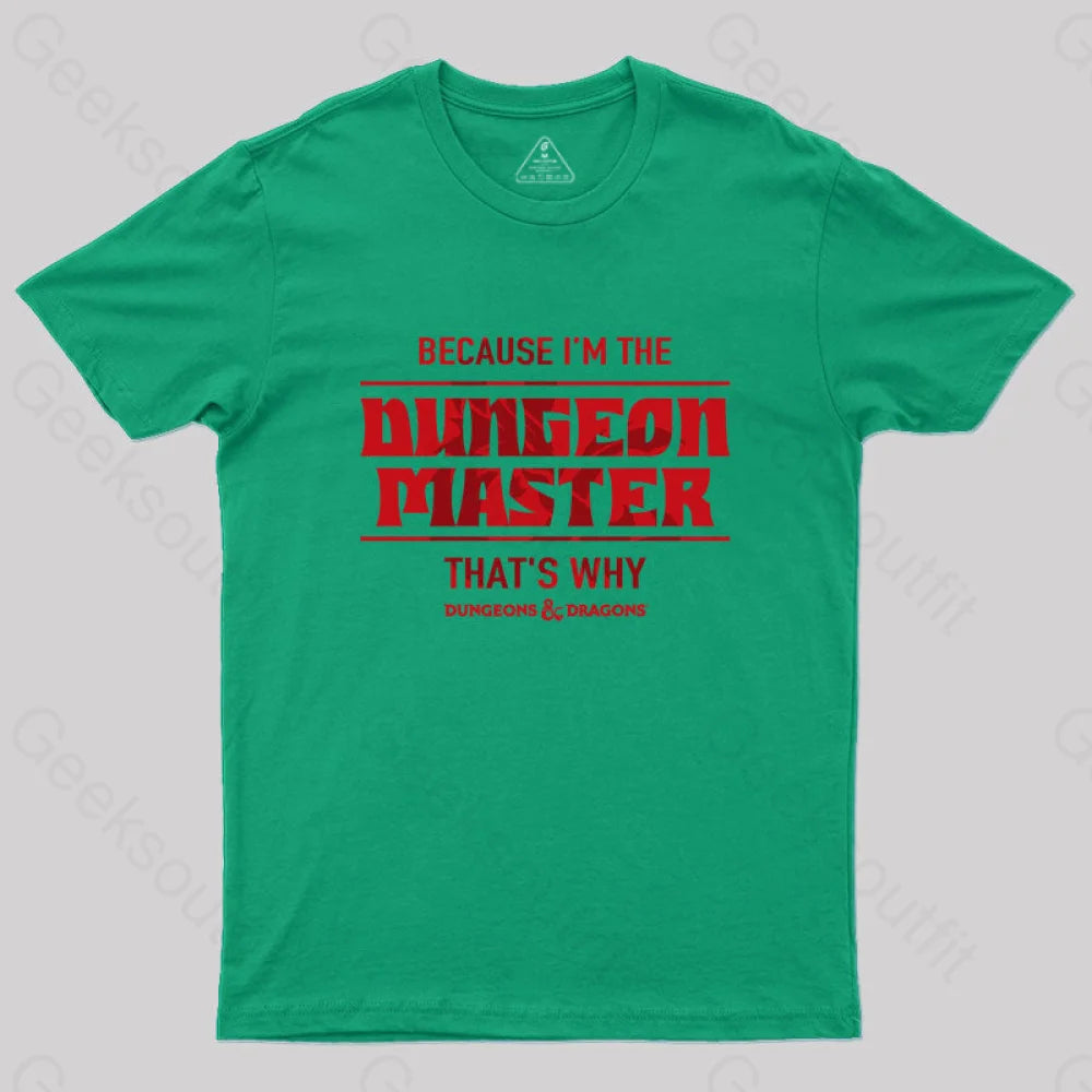 I’m The Dungeon Master T-Shirt Green / S