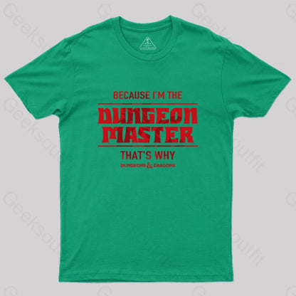 I’m The Dungeon Master T-Shirt Green / S