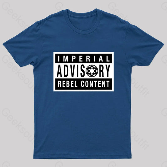 Imperial Advisory Nerd T-Shirt Navy / S