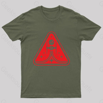 Imperial Titanium Fighter Nerd T-Shirt Army Green / S