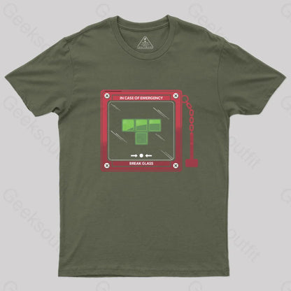 In Case Of Emergency Bring This T-Shirt Army Green / S