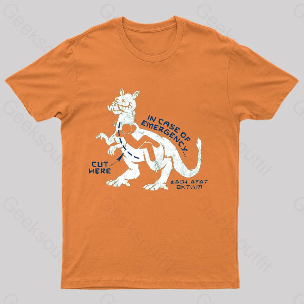 In Case Of Emergency T-Shirt Orange / S