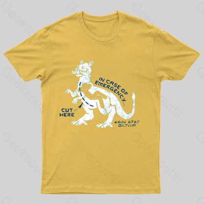 In Case Of Emergency T-Shirt Yellow / S