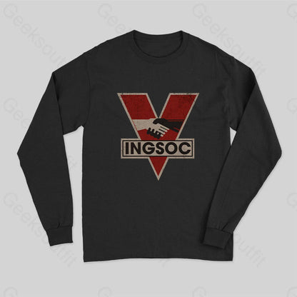 Ingsoc Long Sleeve T-Shirt Black / S