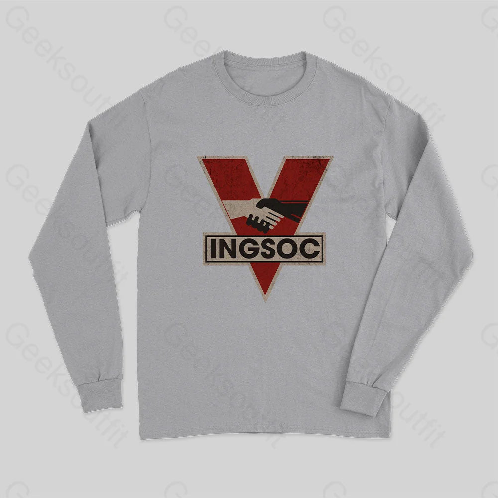 Ingsoc Long Sleeve T-Shirt Grey / S