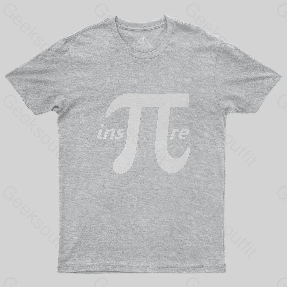 Inspire Inspirational Pi Symbol T-Shirt - Geeksoutfit