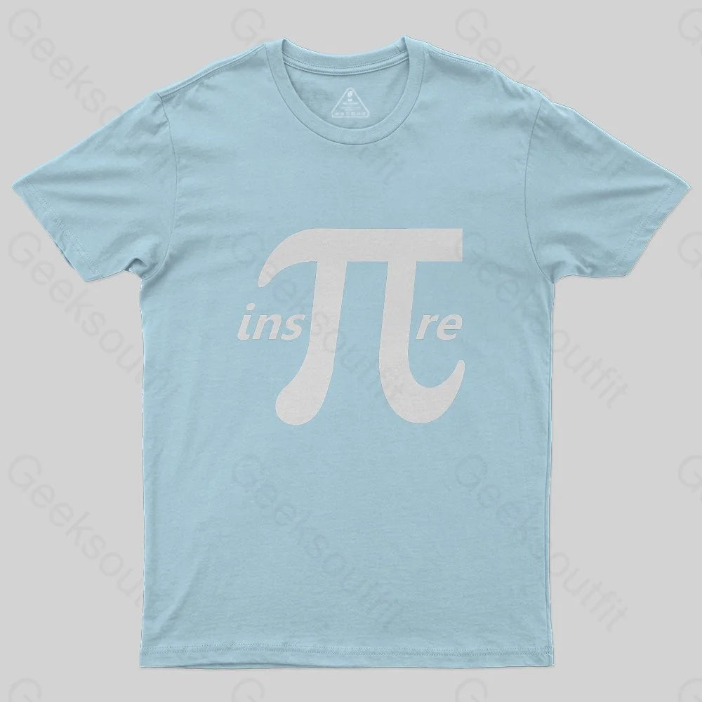 Inspire Inspirational Pi Symbol T-Shirt - Geeksoutfit