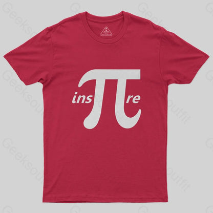 Inspire Inspirational Pi Symbol T-Shirt - Geeksoutfit