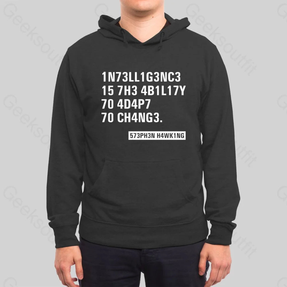 Intelligence Hoodie - Geeksoutfit