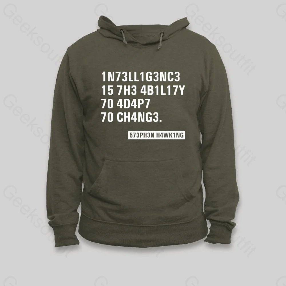 Intelligence Hoodie - Geeksoutfit