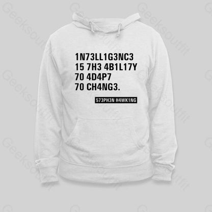 Intelligence Hoodie - Geeksoutfit