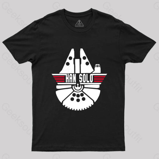 Interstellar Han Solo T-Shirt Black / S